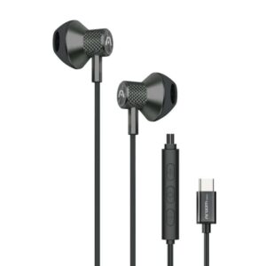 ARGOM ULTIMATE SOUND AURA - AUDIFONOS CON CABLE TIPO C COLOR NEGRO