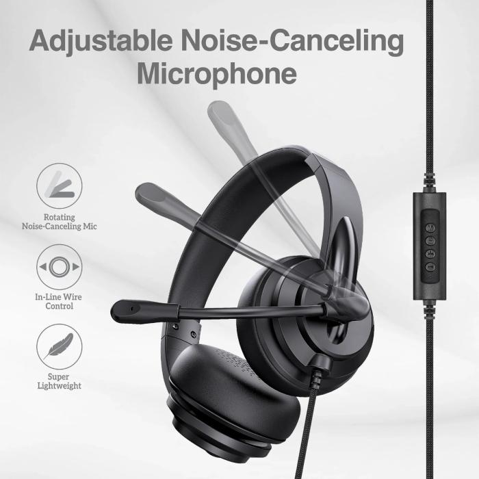 AURICULAR ARGOM WORKPRO 260 - MICROFONO ENC, CONECTOR USB-A Y USB-C