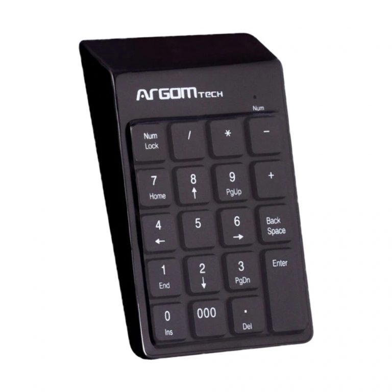 Teclado Numérico Retráctil USB - 19 Teclas