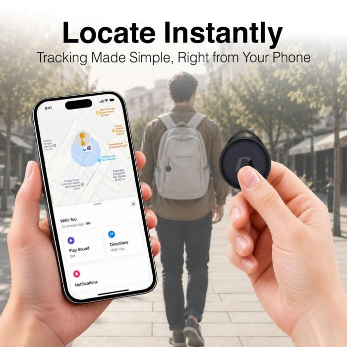 ARGOM GEOTRACK 3PACK - SMART TAG, IOS & ANDROID, IPX5