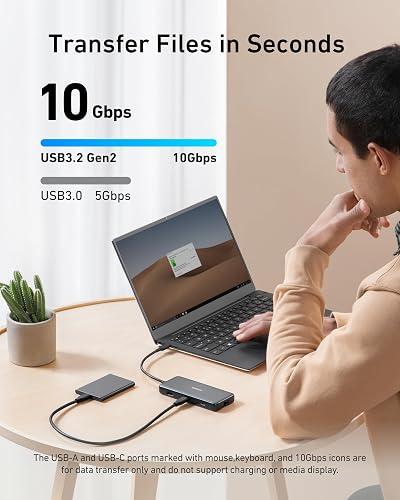 Anker - PowerExpand 8-in-1 10Gbps USB-