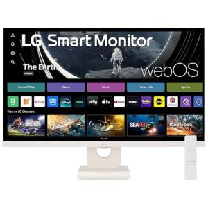 MONITOR 27'' LG 27SR50F-W 1920 x 1080 5MS 50/60HzHz HDMI USB FHD IPS WITH WEBOS SMART