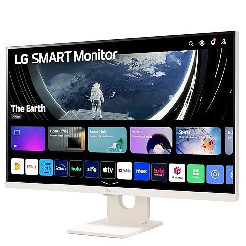 MONITOR 27'' LG 27SR50F-W 1920 x 1080  5MS 50/60HzHz HDMI USB FHD IPS WITH WEBOS SMART