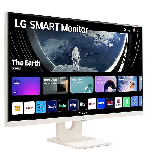 MONITOR 27'' LG 27SR50F-W 1920 x 1080  5MS 50/60HzHz HDMI USB FHD IPS WITH WEBOS SMART