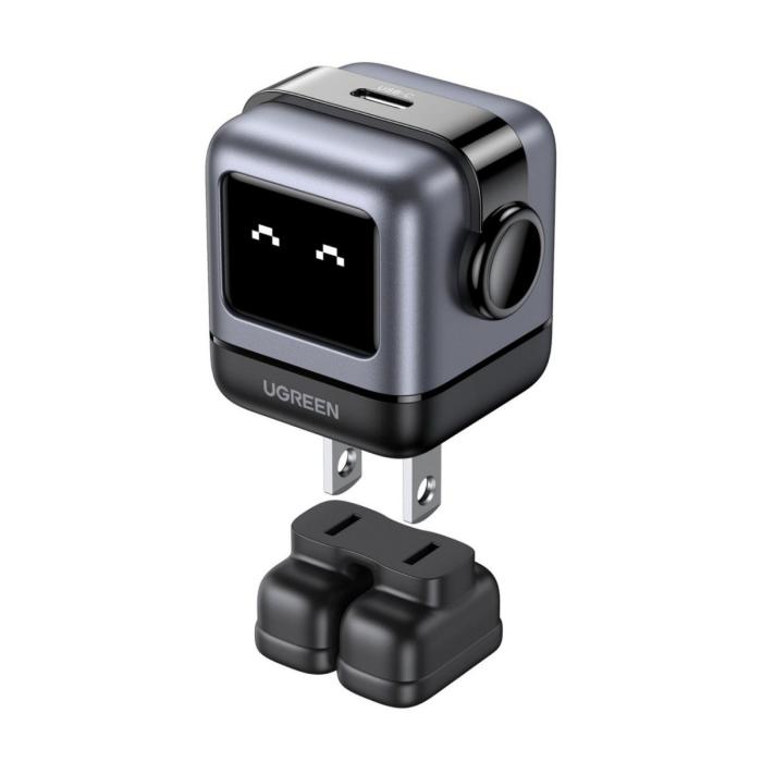 CARGADOR UGREEN CD359 ROBOT NEXODE PD GAN USB-C CARGA RAPIDA 30W 15550