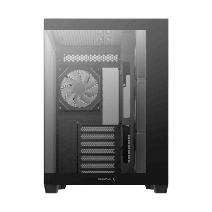 CASE DEEPCOOL CG530 4F WH TORRE MEDIA PLASTICO Y ACERO 3 ABANICOS LATERALES Y 1 ABANICO TRASERO R-CG530-WHADA4-G-1