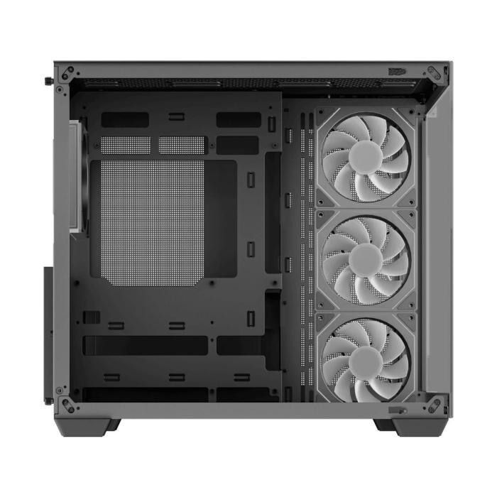 CASE DEEPCOOL CG530 4F WH TORRE MEDIA PLASTICO Y ACERO 3 ABANICOS LATERALES Y 1 ABANICO TRASERO R-CG530-WHADA4-G-1