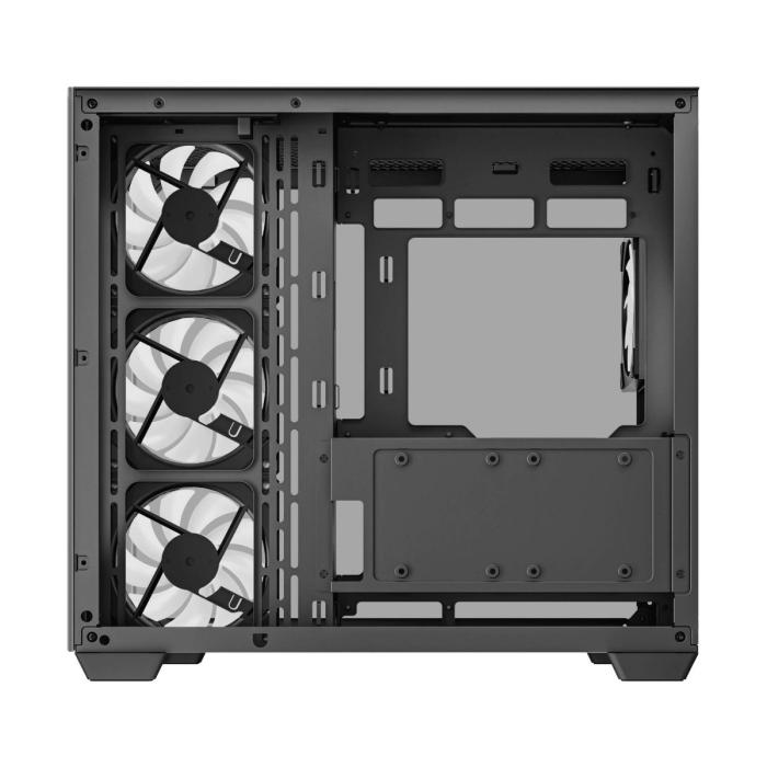 CASE DEEPCOOL CG530 4F WH TORRE MEDIA PLASTICO Y ACERO 3 ABANICOS LATERALES Y 1 ABANICO TRASERO R-CG530-WHADA4-G-1