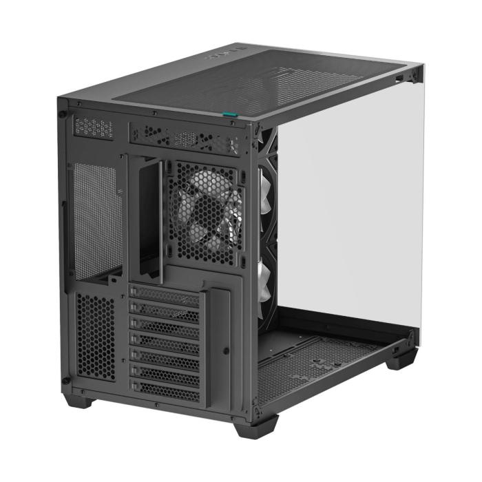 CASE DEEPCOOL CG530 4F WH TORRE MEDIA PLASTICO Y ACERO 3 ABANICOS LATERALES Y 1 ABANICO TRASERO R-CG530-WHADA4-G-1