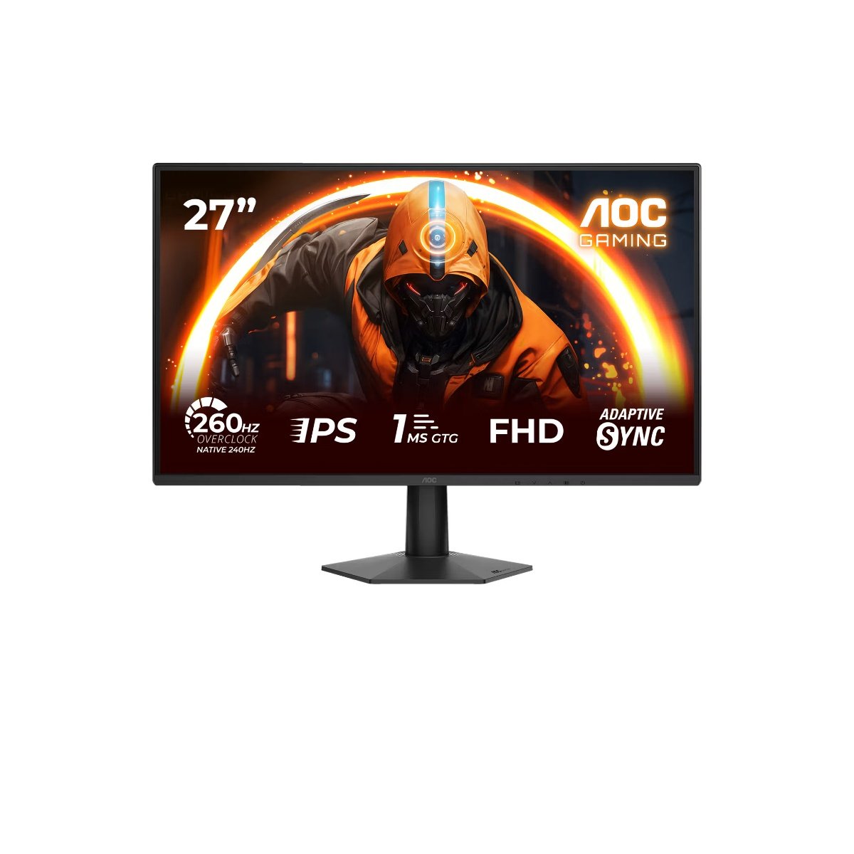MONITOR AOC 27G50Z 27Plg PLANA FULL HD 1920 X 1080 260HZ FAST IPS LED ADAPTIVE SYNC