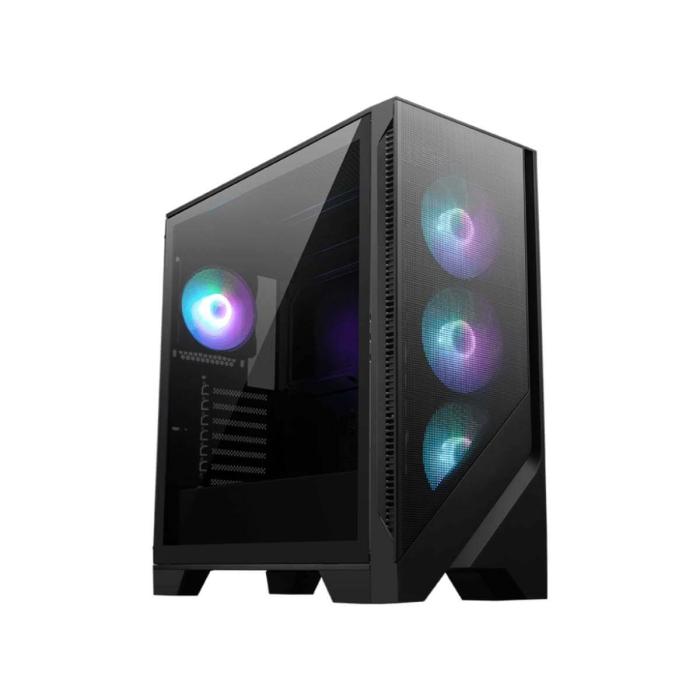 CASE GAMING RGB MSI MAG FORGE 321R AIRFLOW MID TOWER VENTILADORES 4 DE 120MM CON VIDRIO LATERAL 306-7G23R15-HH9