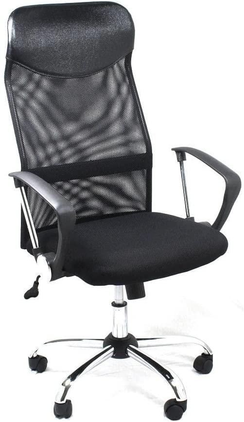 Manager Chair w/Arm Rest (Torin) - Black