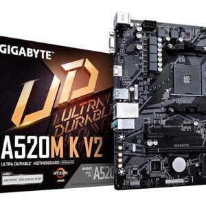 TARJETA MADRE GIGABYTE A520M K V2 D AM4 MICRO-ATX DDR4