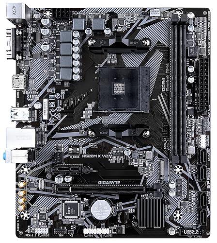 TARJETA MADRE GIGABYTE A520M K V2 D AM4 MICRO-ATX DDR4