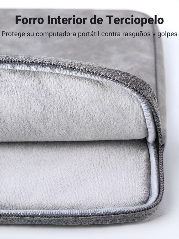 ESTUCHE UGREEN LP187 FUNDA SLEEVE 13-13.9Plg 60985 GRIS