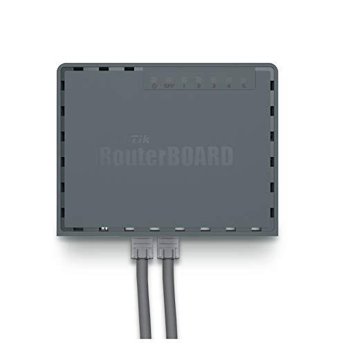 MikroTik RouterBOARD hEX S - Router conmutador de 4 puertos - 1GbE - Puertos WAN: 2