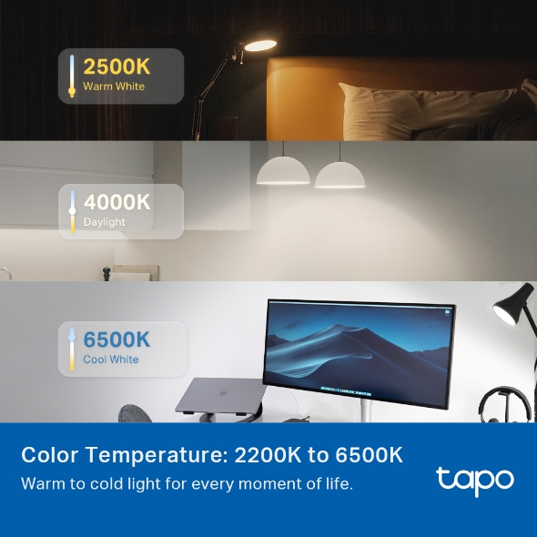 TP-Link - Light Bulb - Tapo L535E
