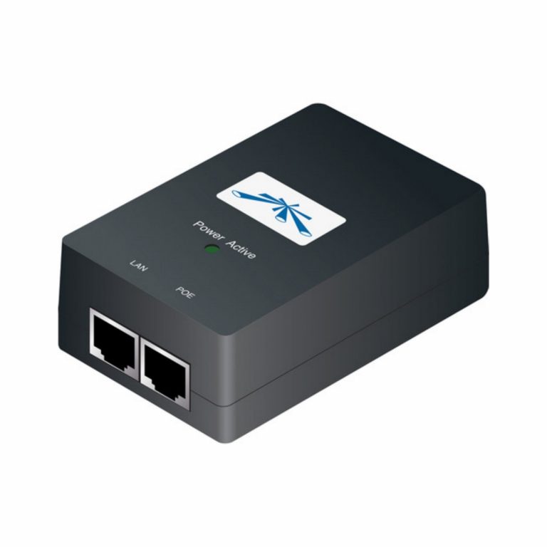 Ubiquiti Networks POE-48-24W-G - Inyector de corriente - CA 120/230 V - 24 vatios