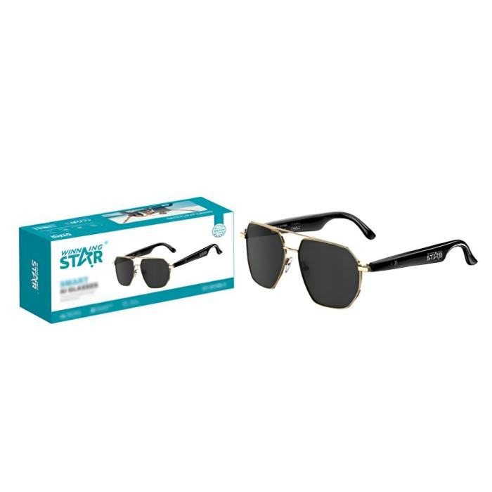 GAFAS INTELIGENTES WINNING STAR ST-W100-C BLUETOOTH COMPATIBLE CON ANDROID Y IPHONE/CARGA USB SP570-