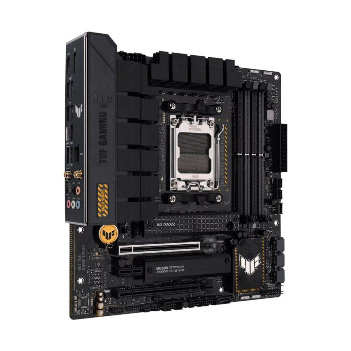 TARJETA MADRE ASUS TUF GAMING B650M-PLUS WIFI AM5 MATX DDR5