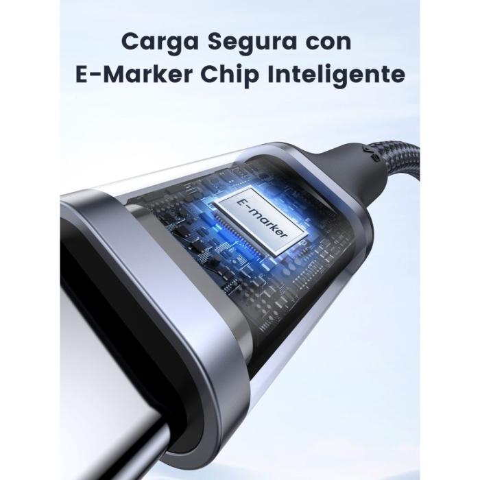 CABLE UGREEN US316 USB-C A USB-C 1M 70427