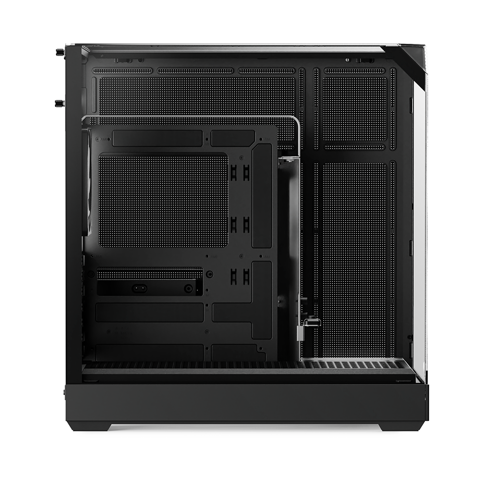 CASE APNX V2-BK-V1 MID TOWER 4 VENTILADORES CON PANEL LATERAL Y FRONTAL APCM-VI02143.11 NEGRO