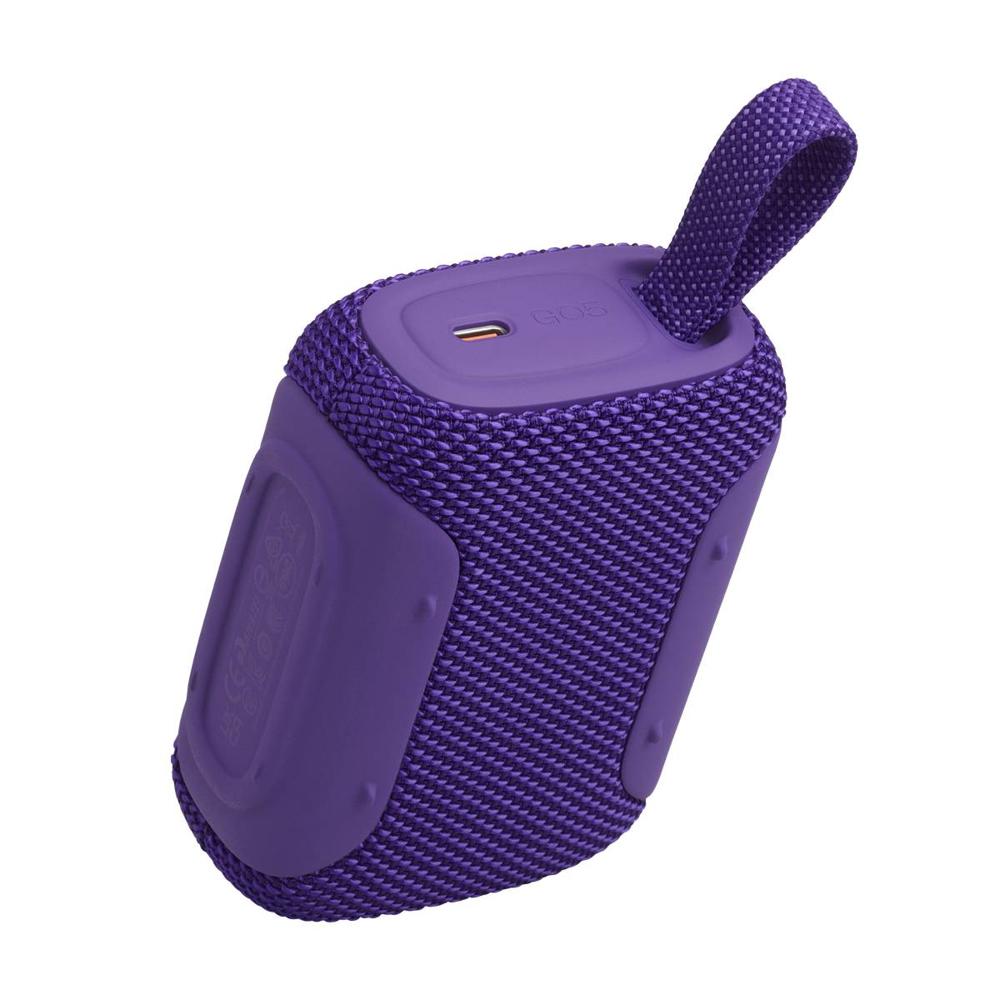 Altavoz Bluetooth JBL GO 5 resistente al agua (morado)