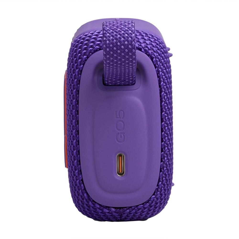 Altavoz Bluetooth JBL GO 5 resistente al agua (morado)