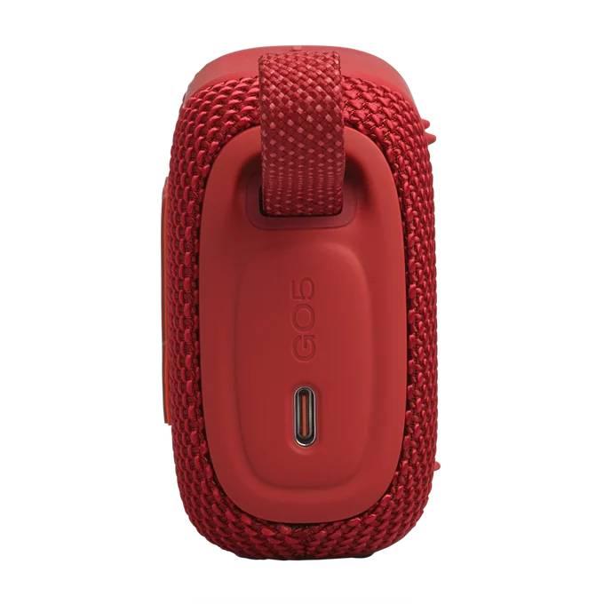 Altavoz Bluetooth JBL GO 5 resistente al agua (rojo)