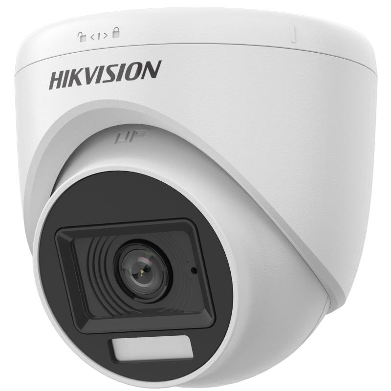 CAMARA DE SEGURIDAD HIKVISION ANALOGA 3K TURRET DUAL LUZ/AUDIO WDR DS-2CE76K0T-LPFS 300615451