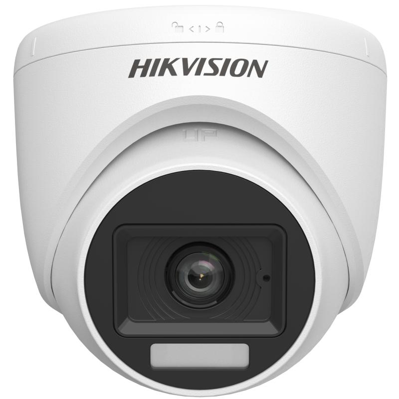 CAMARA DE SEGURIDAD HIKVISION ANALOGA 3K TURRET DUAL LUZ/AUDIO WDR DS-2CE76K0T-LPFS 300615451