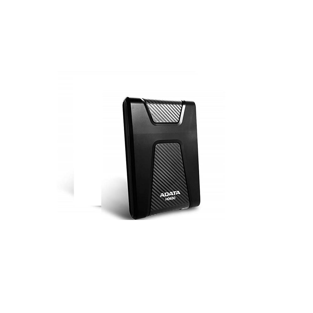 A-Data ADATA AHD650-1TU31-CBK - External hard drive - 1 TB - USB 3.1 - Black