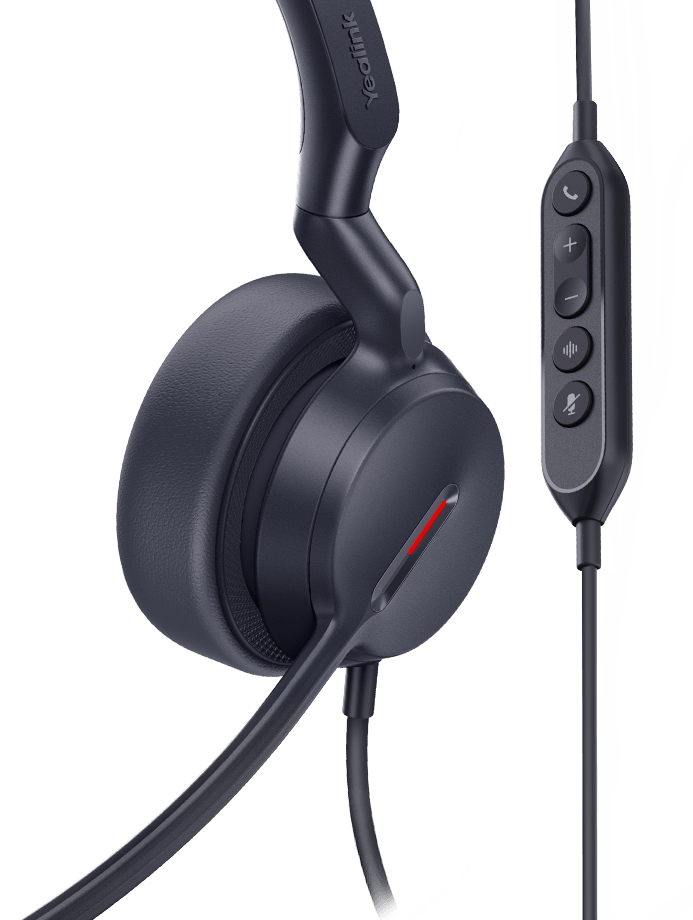 HEADSET YL DUAL TEAMS USB C/A UH44