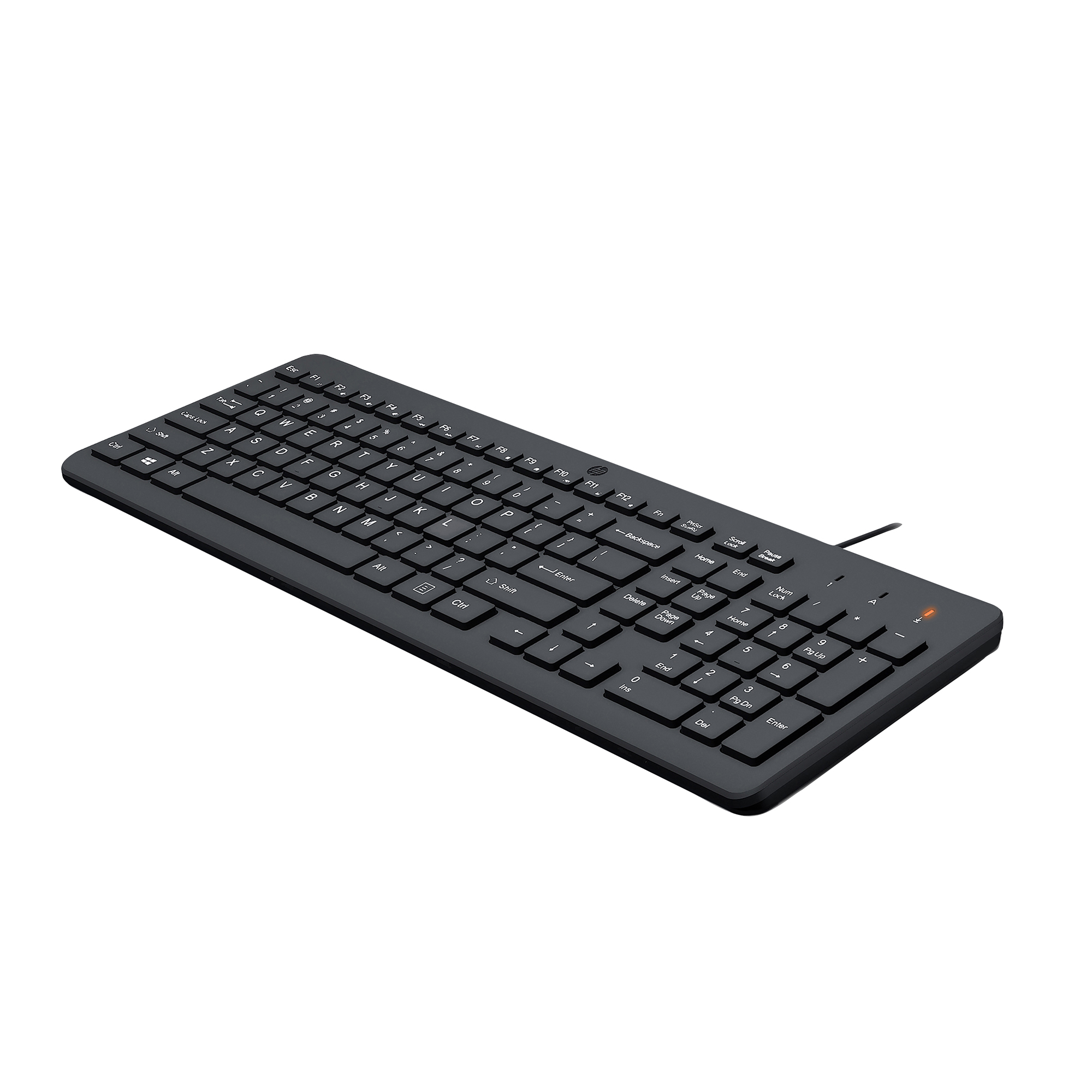 HP 150 - Juego de teclado y ratón - USB - Latinoamérica - negro - para HP 21, 22, 24, 27; Pavilion 24, 27, TP01; Pavilion Laptop 13, 14, 15