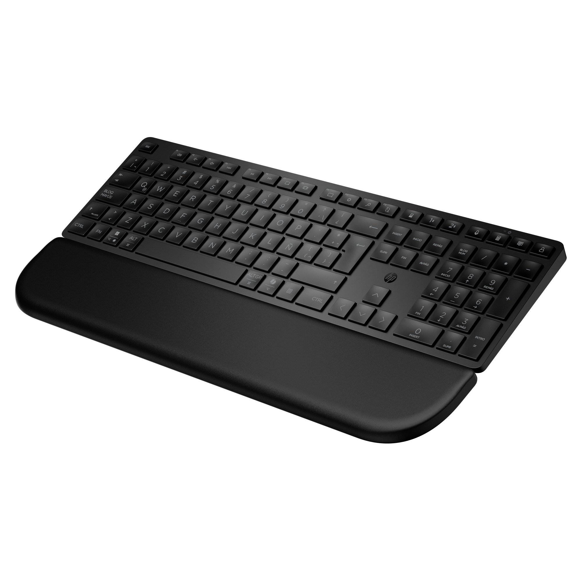 HP Multi-Device Dual-Mode Keyboard with Palm Rest 580K LTNA LNG Esp