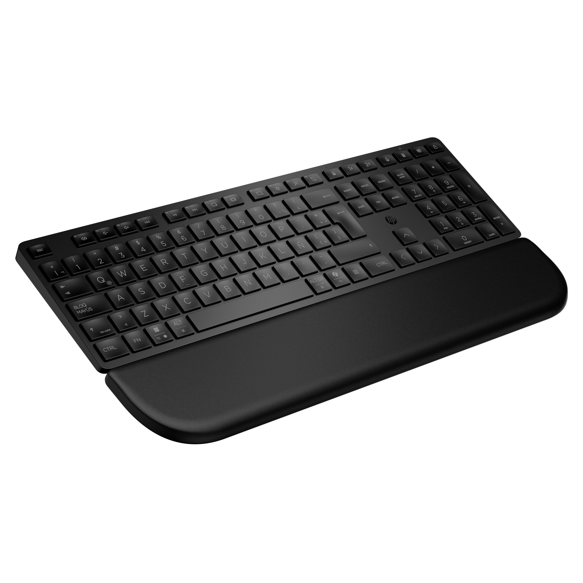 HP Multi-Device Dual-Mode Keyboard with Palm Rest 580K LTNA LNG Esp