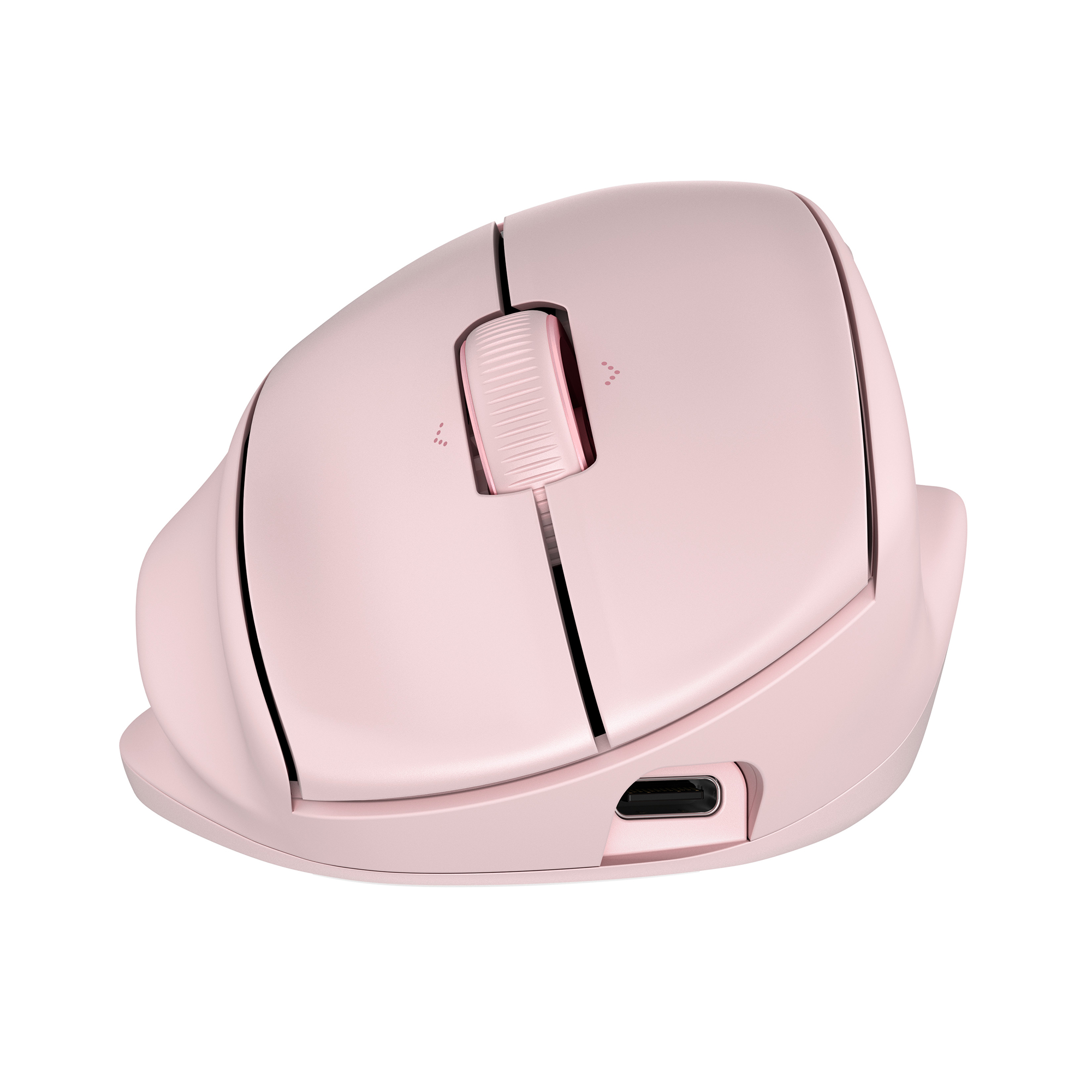 HP - 720M - Mouse - Bluetooth - Wireless - Pink - Tilt Ergonomic