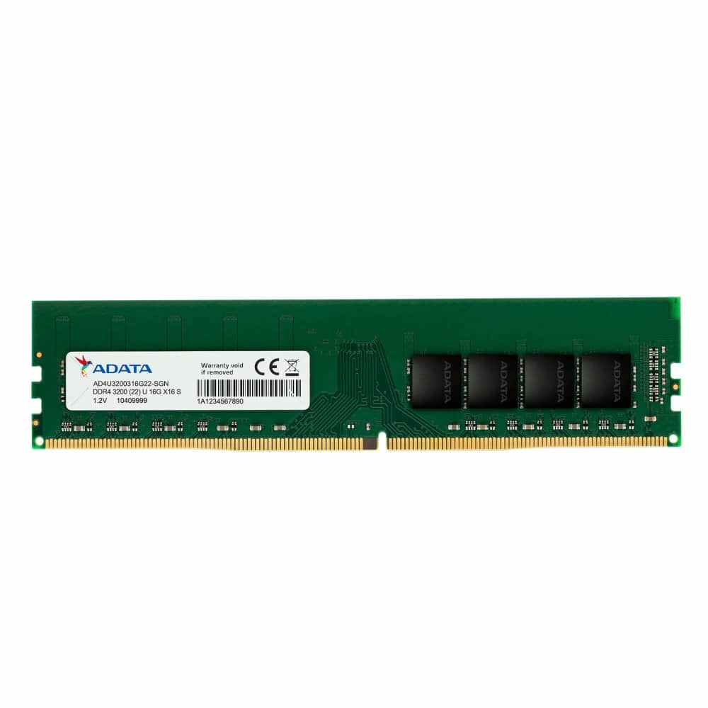ADATA Premier Series - DDR4 - módulo - 16 GB - DIMM de 288 contactos - 3200 MT/s / PC4-25600 - CL22 - 1.2 V - sin búfer - no ECC