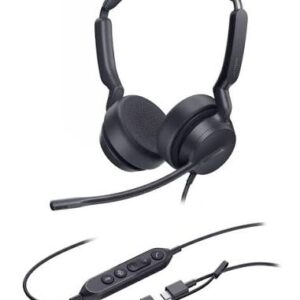 HEADSET YL DUAL TEAMS USB C/A UH44