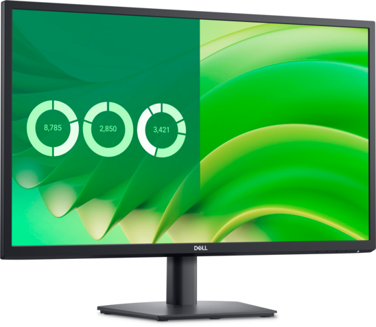 Monitor Dell 27" E2725H, VGA y DisplayPort, Full HD 1920 x 1080, 3 años de garantía - E2725H