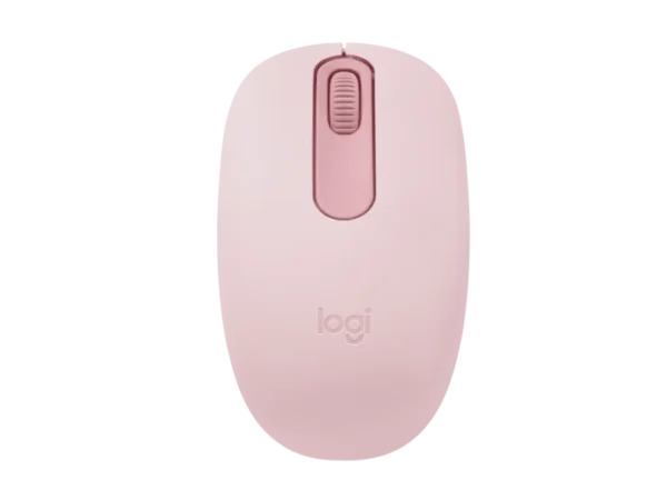 Mouse Logitech M196 - Inalámbrico - Bluetooth - Rosa - 910-007458