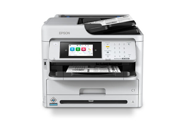 Multifuncional Epson WorkForce Pro WF-M5899, Blanco y Negro, Inyección de Tinta, Inalámbrico, Print/Scan/Copy/Fax - C11CK76301