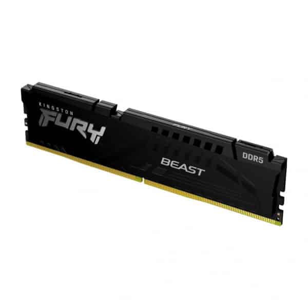 Memoria RAM Kingston FURY Beast Black DDR5, 5600MHz, 16GB, CL40, XMP - KF556C40BB-16