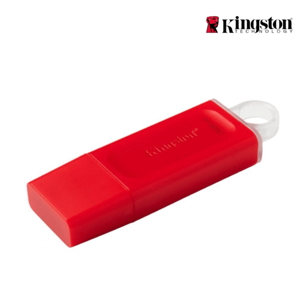 Memoria USB Kingston DataTraveler Exodia, 64GB, USB 3.2, Rojo - KC-U2G64-7GR