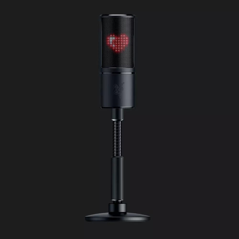 Microfono Razer - Seiren wired Con pantalla de emoticones