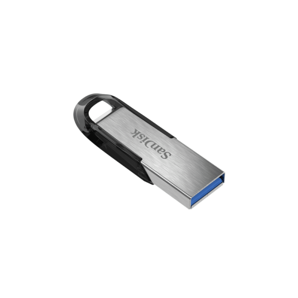 Memoria USB SanDisk Ultra Flair, 64GB, USB 3.0, Lectura 150MB/s, Negro/Plata - SDCZ73-064G-G46