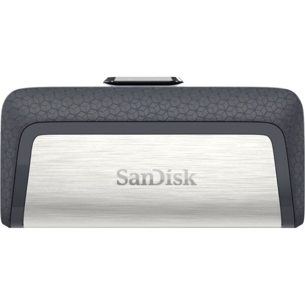 Memoria USB SanDisk Ultra Dual Drive, 64GB, USB C 3.0, Lectura 150MB/s, Plata - SDDDC2-064G-G46