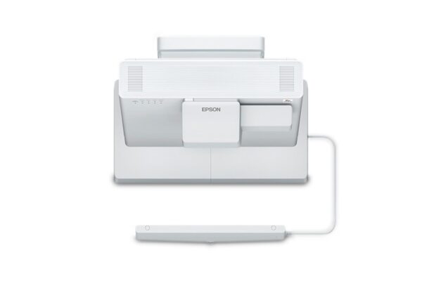 Proyector Interactivo Epson BrightLink 1485Fi+ 3LCD, Láser, WXGA 1366 x 720, 5000 Lúmenes, Tiro Ultra Corto, con Bocinas, Blanco - V11H919021