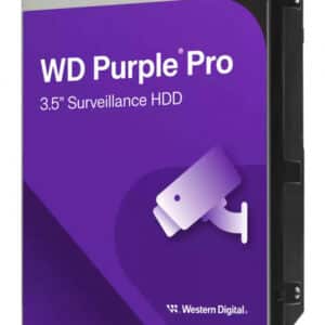 Disco Duro para Videovigilancia Western Digital WD Purple Pro 3.5", 12TB, SATA III, 6 Gbit/s, 7200RPM, 512MB Caché - WD122PURP