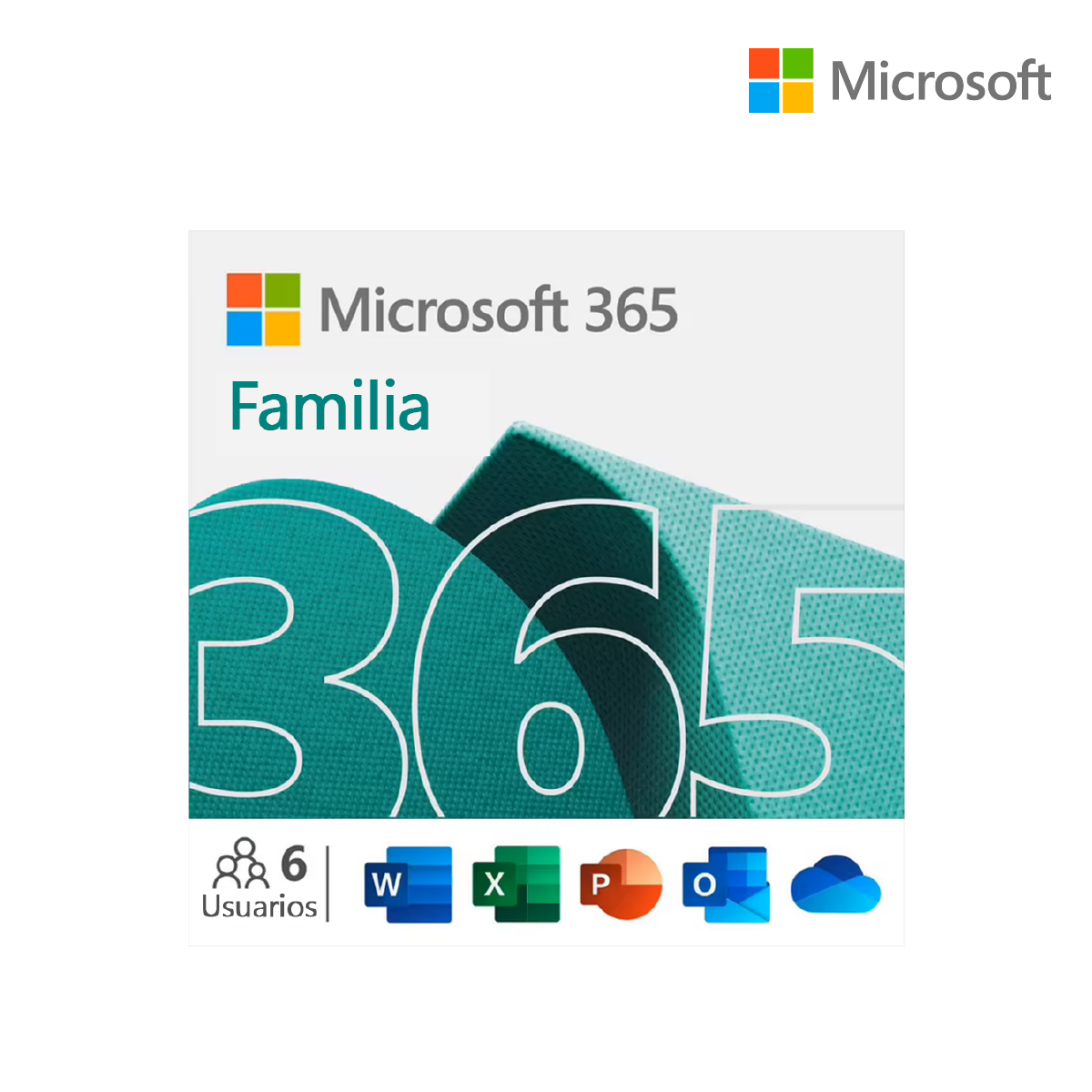 Licencia de Microsoft 365 Family ESD /Win Mac 1 year - 6GQ-00088 - Trescom
